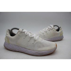 NOBULL All White Ripstop Runner Shoes Men's Size 9.5